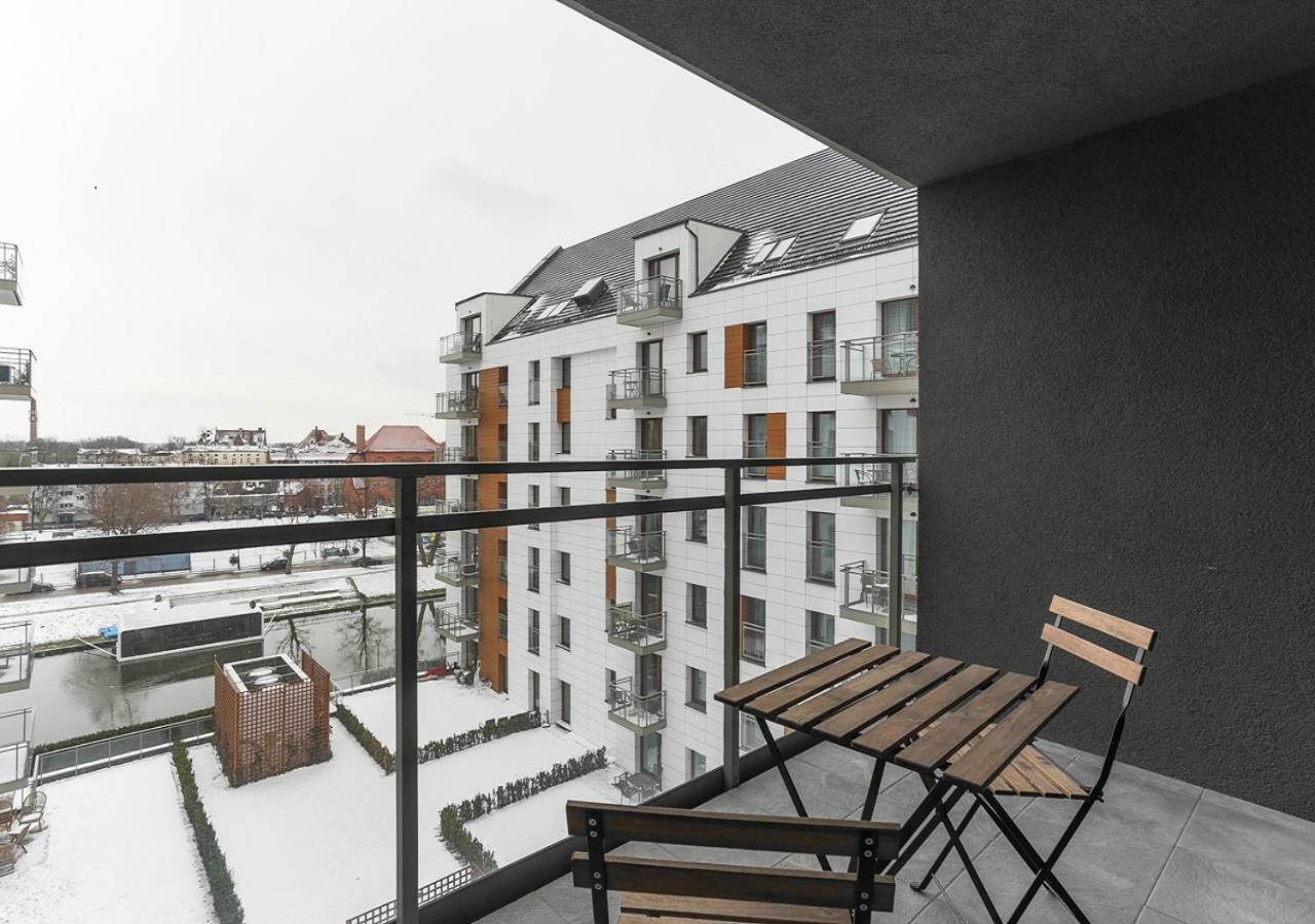 Comfort Apartment Oldtown With River View Gdansk Exterior photo